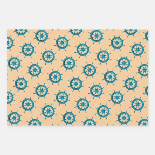 Heldere True Oranje effen kleur Inpakpapier Vel (Voorkant)