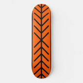 Heldere True Oranje effen kleur Persoonlijk Skateboard (Voorkant)