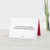 heldere tulpen kaart (Achterkant)