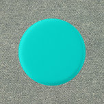 Heldere Turquoise Solid Color Ronde Button 3,2 Cm<br><div class="desc">Heldere Turquoise Solid Color</div>