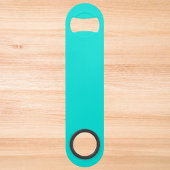 Heldere Turquoise Solid Color Speed Flessenopener