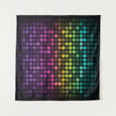 Heldere veelkleurige Abstracte kunst Wandkleed (Voorkant (horizontaal))