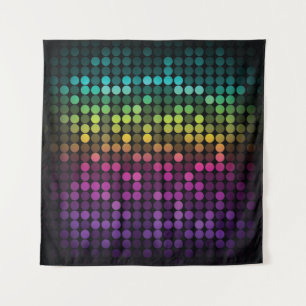 Heldere veelkleurige Abstracte kunst Wandkleed