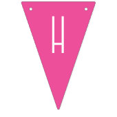 Heldere veelkleurigheid vlaggetjes (Tweede vlag)