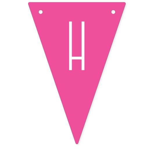 Heldere veelkleurigheid vlaggetjes (Tweede vlag)