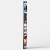 Heldere, verdraaide fluwelen of plumage Case-Mate iPhone case (Achterkant / Rechts)