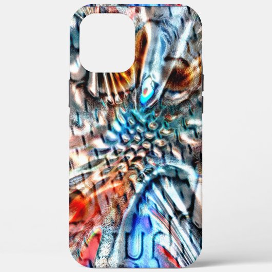 Heldere, verdraaide fluwelen of plumage Case-Mate iPhone case (Achterkant)