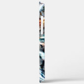 Heldere, verdraaide fluwelen of plumage Case-Mate iPhone case (Achterkant / Links)