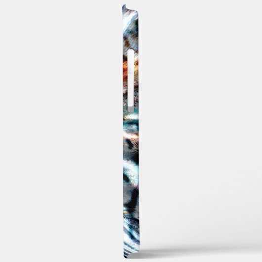 Heldere, verdraaide fluwelen of plumage Case-Mate iPhone case (Achterkant / Links)