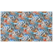 Heldere, verdraaide fluwelen of plumage tafelkleed (Voorkant (Horizontaal))