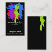 Heldere verflagen Acrylyl Visitekaartje (Voorkant / Achterkant)