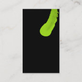 Heldere verflijnen visitekaartje (Achterkant)