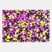 Heldere, versplinterde verf inpakpapier vel (Voorkant)