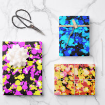 Heldere, versplinterde verf