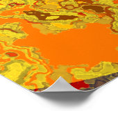 Heldere verwarring - Abstract Poster (Hoek)