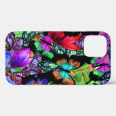 heldere vlindercollectie Case-Mate iPhone case (Achterkant (horizontaal))