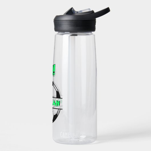 Heldere Voetbal Waterfles (22 oz.) (Links)