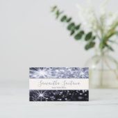 Heldere vonken visitekaartje (Staand voorkant)