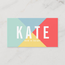 Heldere vrolijke kleuren mama Kaart