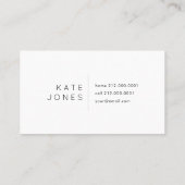 Heldere vrolijke kleuren mama Kaart Contactkaartje (Achterkant)