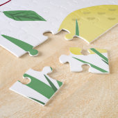 Heldere vruchten en bessen op wit. legpuzzel (Zijkant)