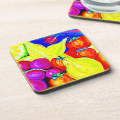 Heldere vruchten en Stellaire hemden. Bestel nu Bier Onderzetter (Linkerzijde)