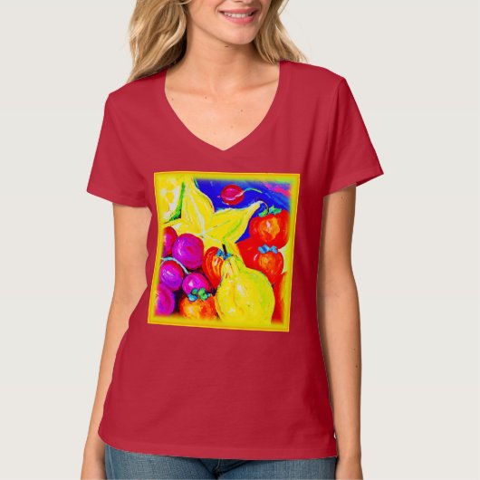 Heldere vruchten en Stellaire hemden. Bestel nu T-shirt (Voorkant)