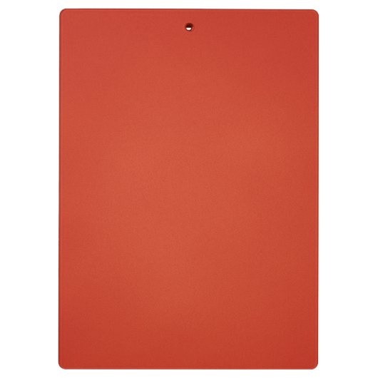 Heldere Warm Red Grainy Texture Klembord (Achterkant)