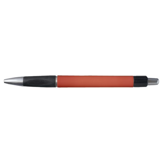 Heldere Warm Red Grainy Texture Pen (Voorkant)