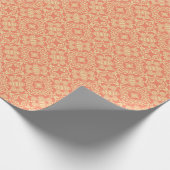 Heldere, warme achtergrond in stijl. cadeaupapier (Hoek)