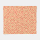 Heldere, warme achtergrond in stijl. fleece deken (Voorkant (Horizontaal))