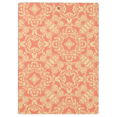 Heldere, warme achtergrond in stijl. klembord (Achterkant)