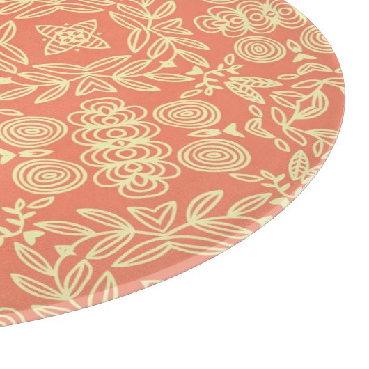 Heldere, warme achtergrond in stijl. snijplank (Hoek)