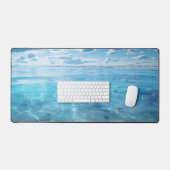 Heldere water uitzichten 4 bureaumat (Keyboard & Muis)
