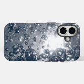 Heldere waterbellen Case-Mate iPhone case (Achterkant (horizontaal))