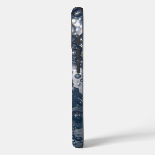 Heldere waterbellen Case-Mate iPhone case (Achterkant / Links)