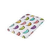 Heldere watermeloenen: kleurrijk naadloos patroon. badmat (Gekanteld)