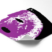 Heldere watermeloenen: kleurrijk naadloos patroon. poster (Hoek)