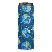 HELDERE WATERVERF AARDE DAG PLANETEN THERMOSBEKER (Achterkant)