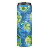 HELDERE WATERVERF AARDE DAG PLANETEN THERMOSBEKER (Achterkant)