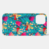 Heldere waterverf naadloos patroon met prachtige Case-Mate iPhone case (Achterkant (horizontaal))