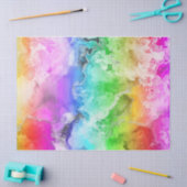 Heldere Waterverf: ontwasemingspagina achtergrond Tissuepapier (Craft)