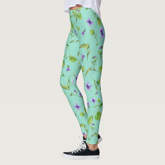 Heldere Waterverf schendt ledematen Leggings (Links)