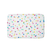 Heldere Waterverf Stippen: naadloos patroon. Badmat (Voorkant)