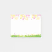 Heldere Waterverf Wild Spring Flowers Post-it® Notes (Voorkant)