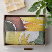 Heldere Waterverf Zonnebloem Fabulous 50 Tissuepapier (Geschenk)