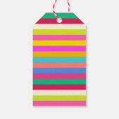 heldere wensen vet Kleurrijke Gepersonaliseerde Re Cadeaulabel (Achterkant)