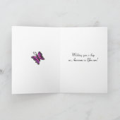 Heldere  Whimsical Birthday voor Godmoeder Kaart (Binnen)