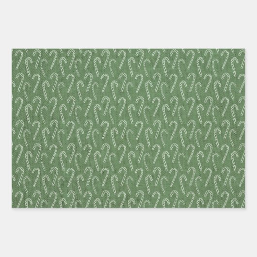 Heldere winterkleuren set 2 inpakpapier vellen (Voorkant)