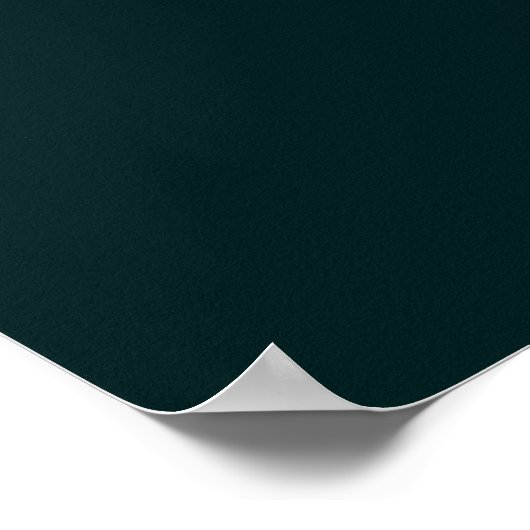 heldere witte diepte poster (Hoek)